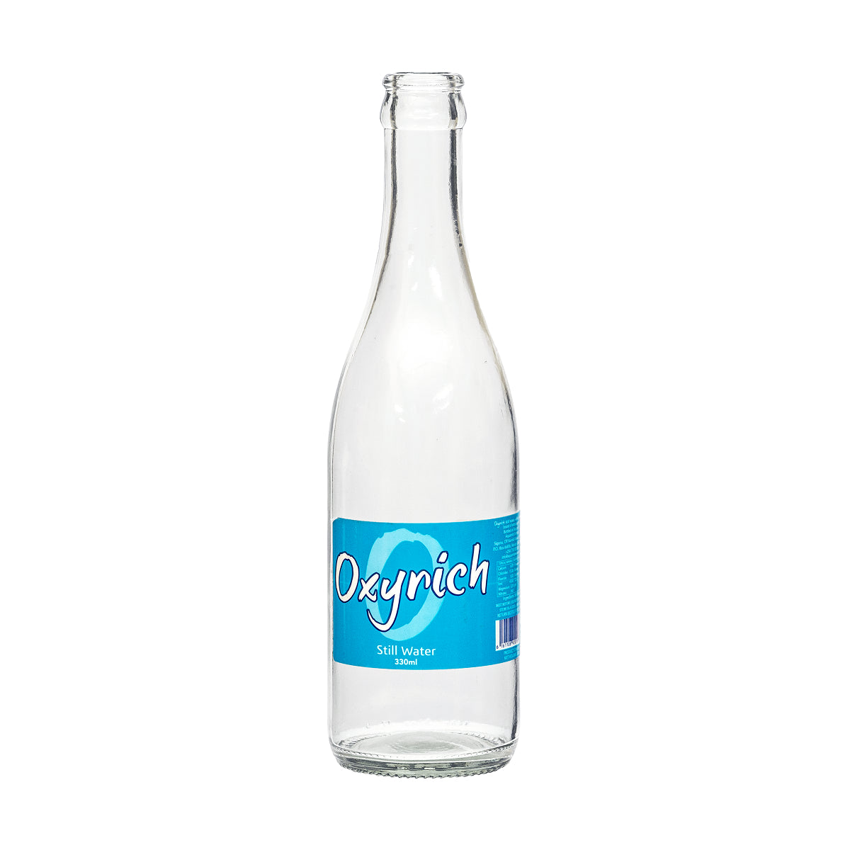Oxyrich Glass Bottle Deposit 330ml (Bottle Only)